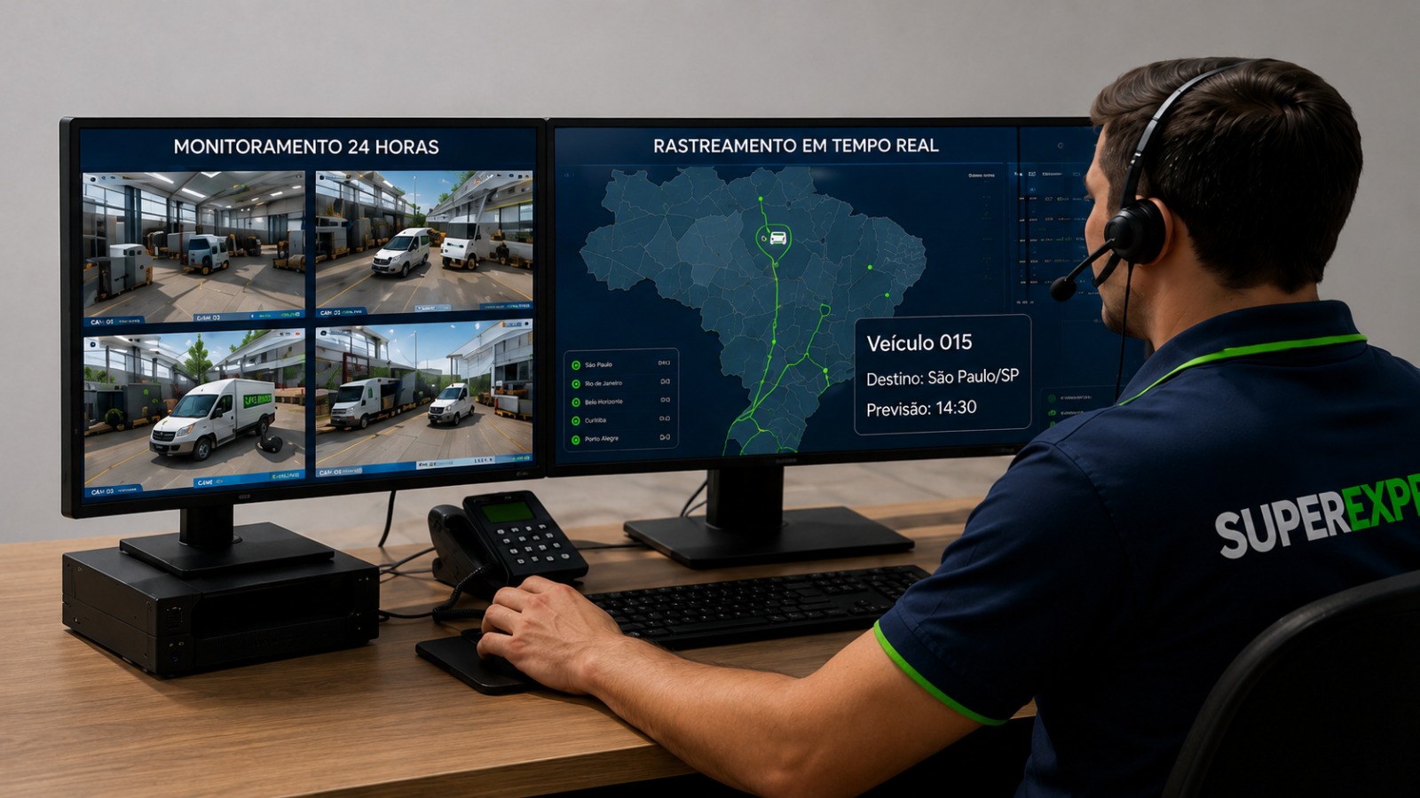 Rastreamento em tempo real